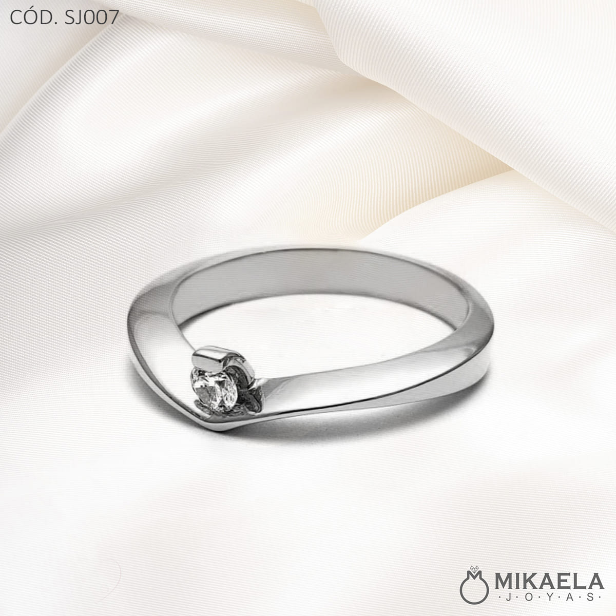 fotos web SJ007plA sortija anillos de compromiso alianzas matrimonio joyas joyeria diamante bodas pedida de mano amor aniversario
