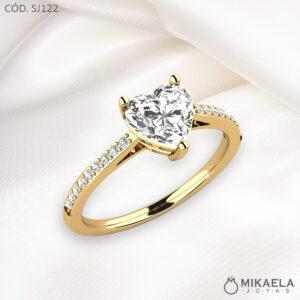 Sortija Corazón Full Strass