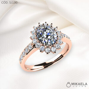 Sortija Roseta Strass