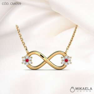 Cadena de mujer infinito