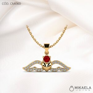Cadena de mujer alas